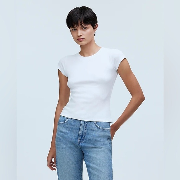 Madewell Tops - Madewell Supima® Rib Tee Size XXS